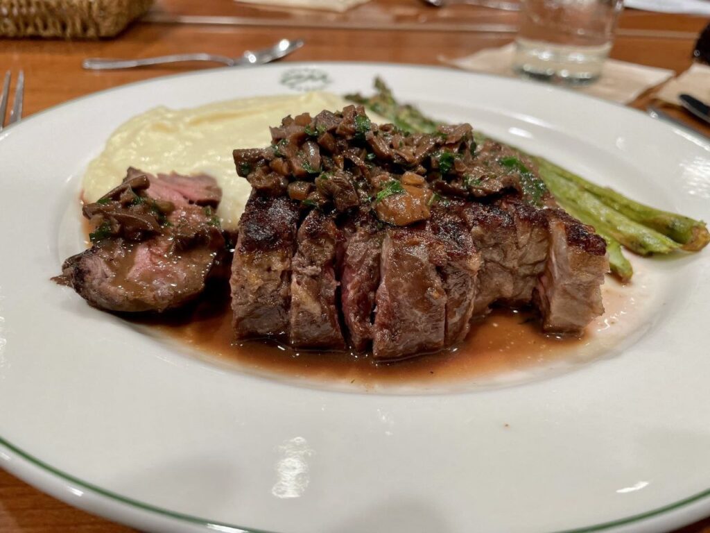 Steak dinner - Feed your mind and body