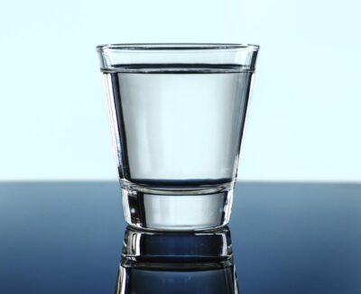 glass of water